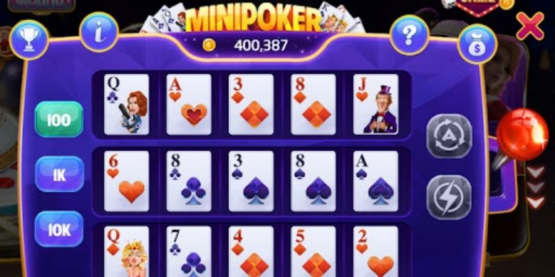 Người chơi nên nắm rõ những lưu ý khi quay hũ Mini poker tại Rikvip